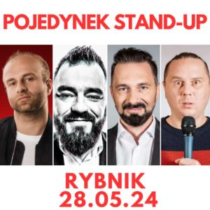 28.05.24 RYBNIK Pojedynek stand-up KORÓLCZYK KACZMARCZYK GAJDA WOJCIECH inoWino 20:15